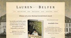 Desktop Screenshot of laurenbelfer.com